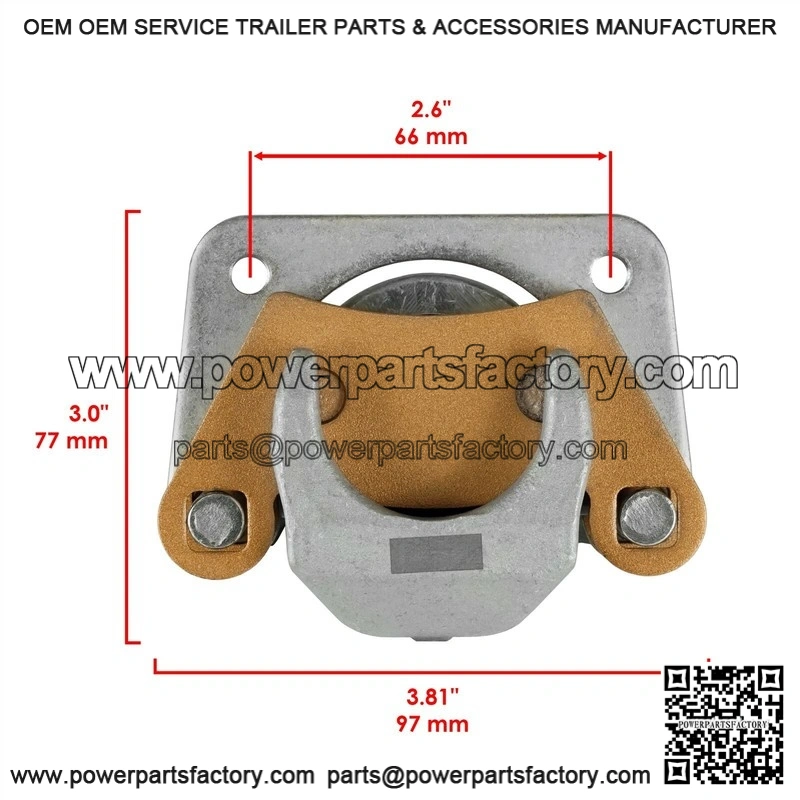 Can-Am Rear Brake Disc Rotors 705601511 715900381 715900382 With Brake Pads - Image 2