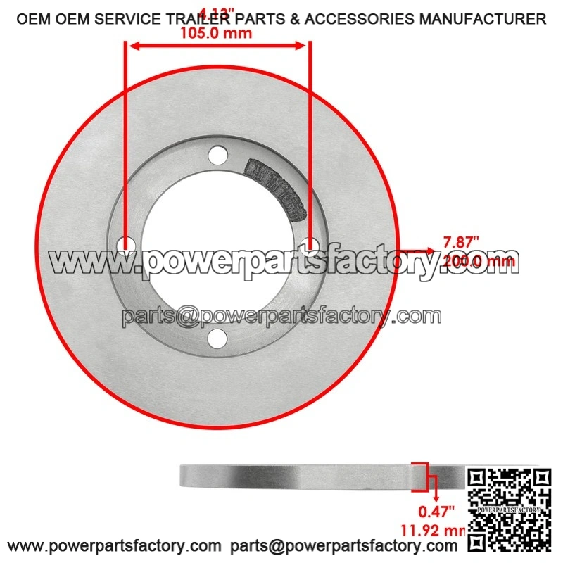 For Honda Pioneer 700 SXS700M2 14-26 / 45251HL3A00 Front Brake Pads and Brake Disc - Image 2