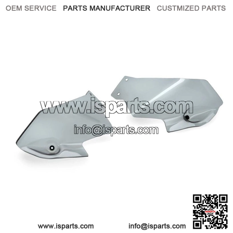 Light Smoke Front Deflectors for QJ Motor SRT 550 On Road (2023-2024) - Wind Management