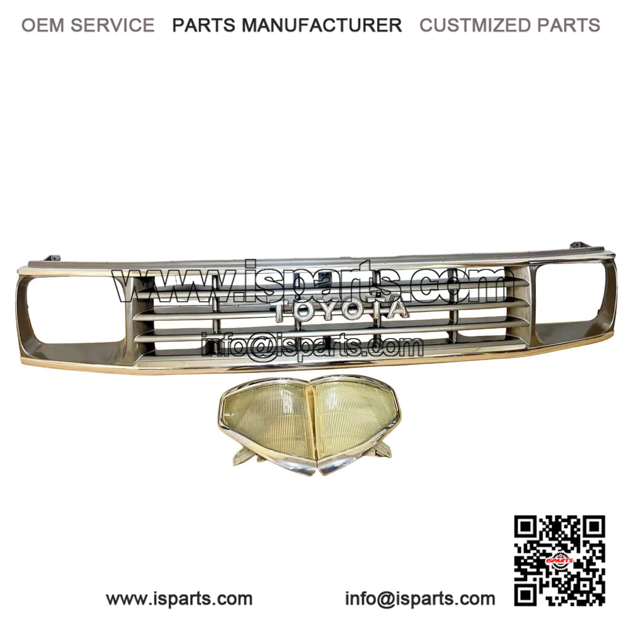Front Radiator Grille 53111-60100 ?C Toyota Land Cruiser 91-94 FZJ80 FJ80