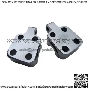Fork Leg Axle Caps ?C 97-4456 / 97-4457 for Triumph T140 T150 T160 Disc Brake 1973-78
