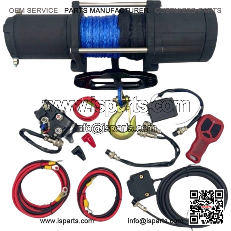 4500 Pound Synthetic Rope Winch for ATV UTV