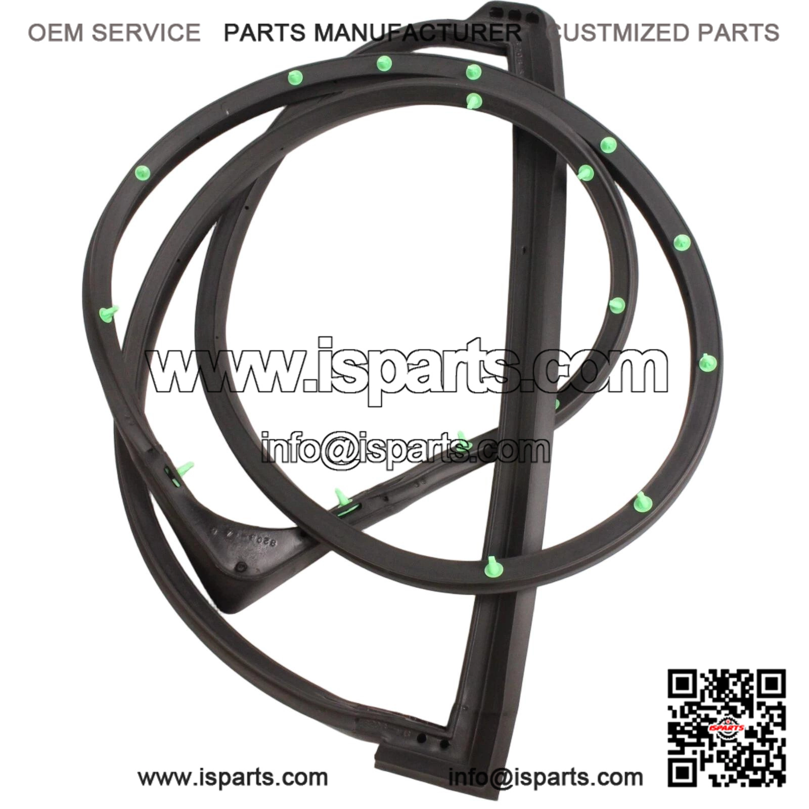 Barn Door Weatherstrip Seal Rubber Set for TOYOTA FZJ / HZJ 75 / 78 Land Cruiser