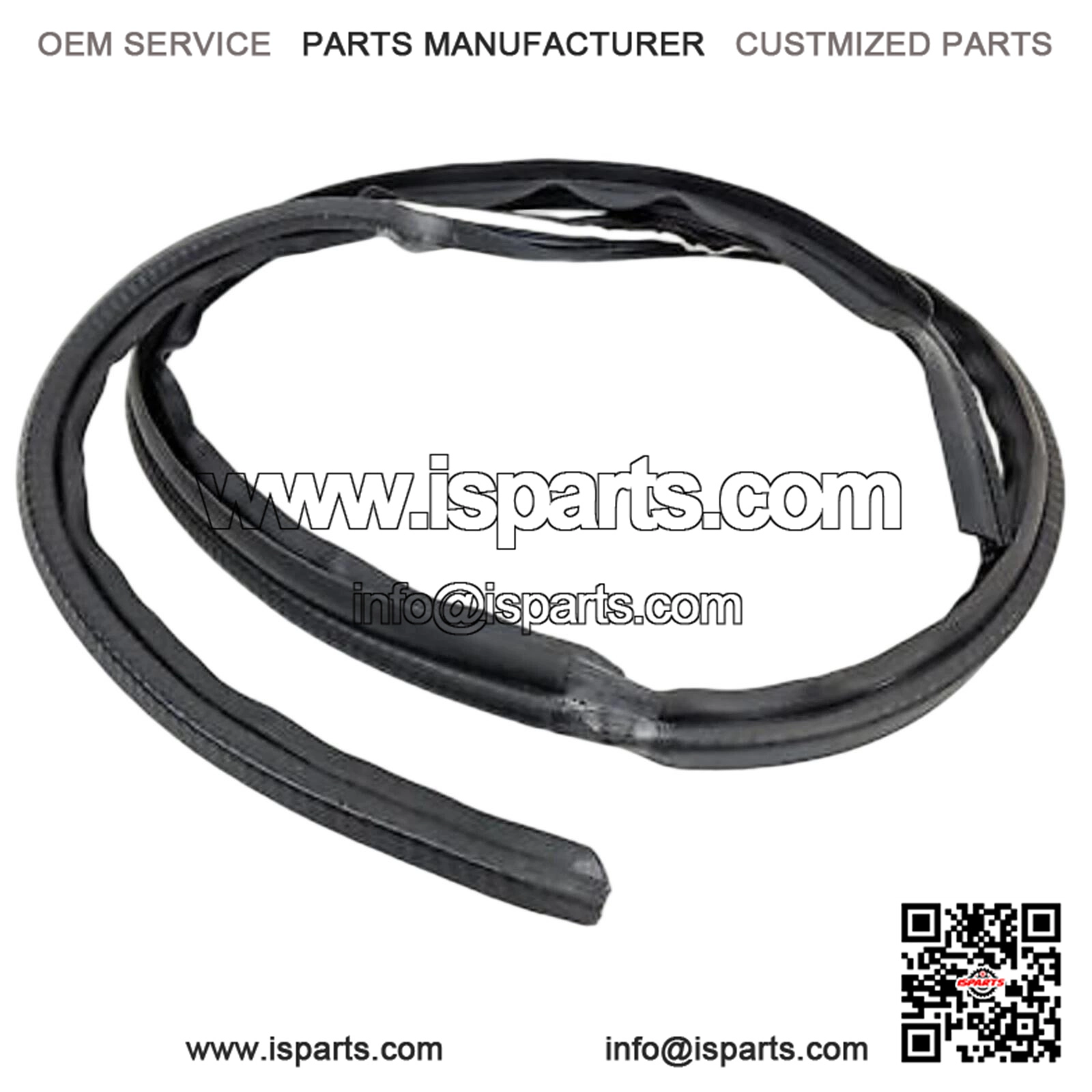 Left Rain Rail Weather Strip Seal FB01-59-831E For MAZDA RX-7 FC3S