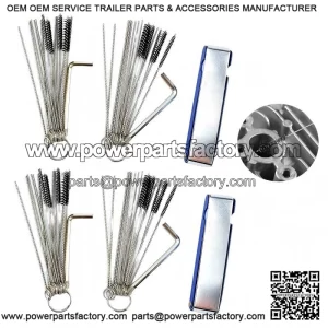 Carburetor Jet Cleaning Tool Brushes ?C 90pcs Needles for Motorcycle ATV Parts