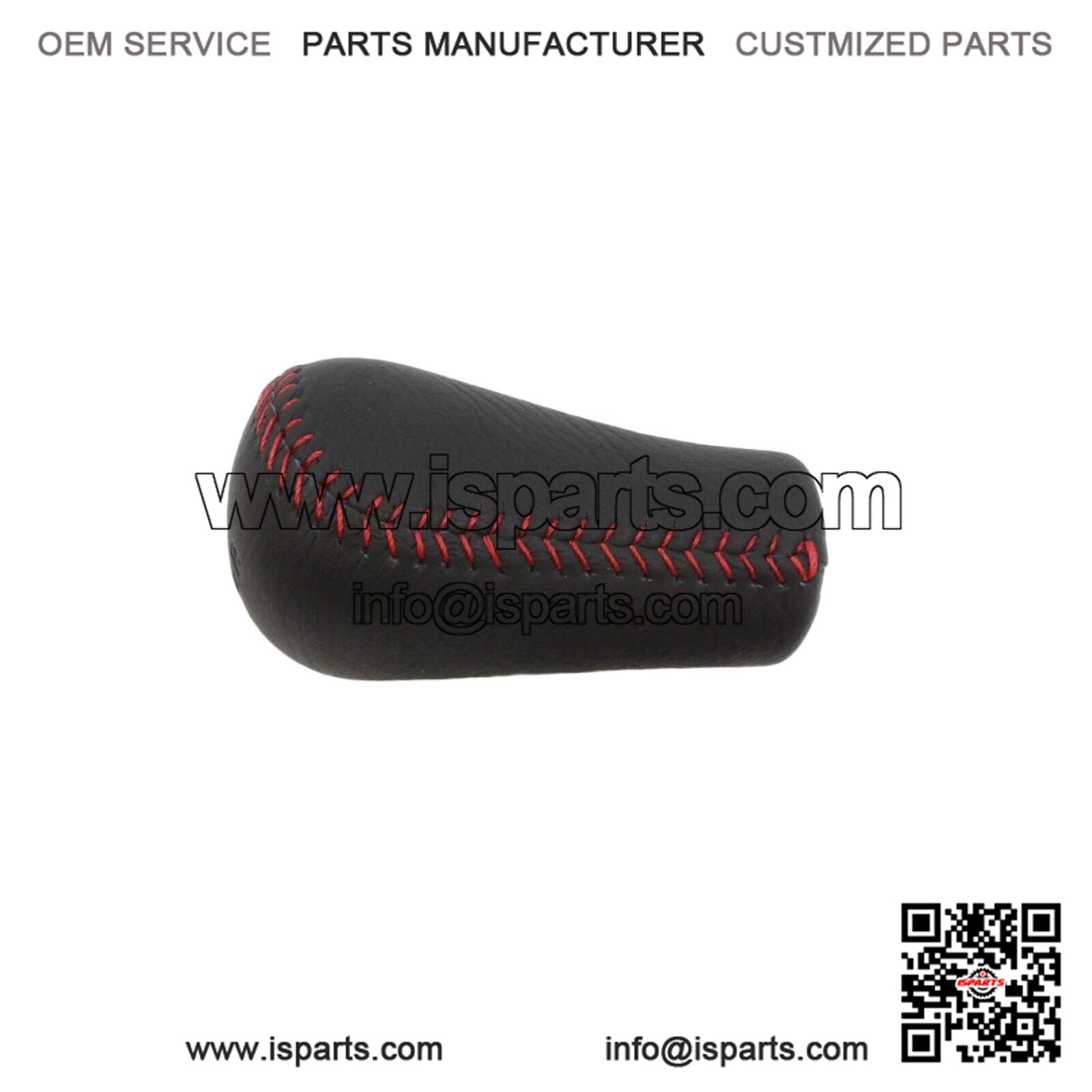 5-MT Shift Knob Black Leather Red Stitch ?C MAZDA RX-7 FD3S Spirit-R RS RSR