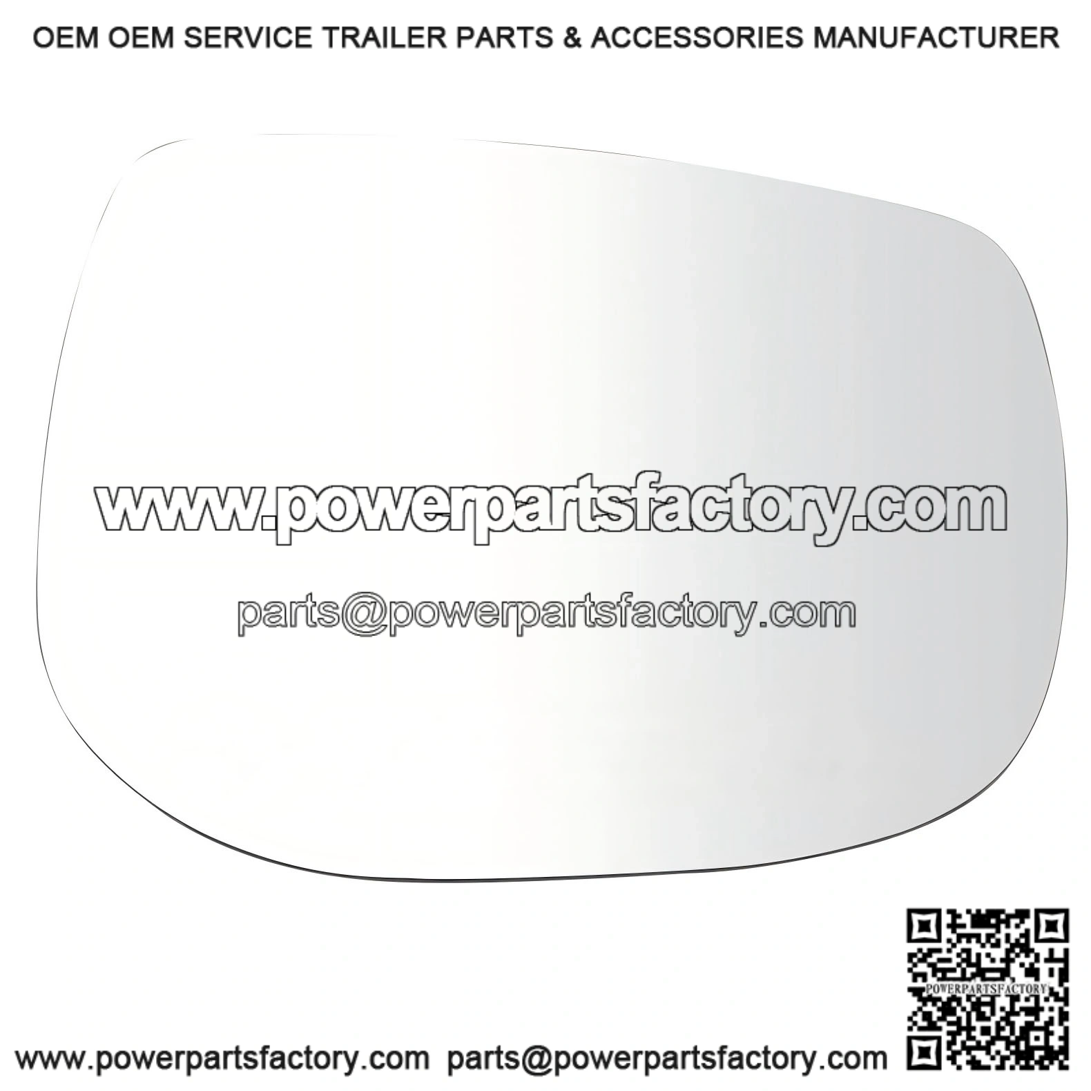 Heated Convex Passenger Side Mirror Glass - For Factory Equipped Mirrors Only - Compatible with 2019 Subaru Crosstrek (from 7/01/18 Production Date), 2020-2023 Crosstrek, 2019-2024 Forester