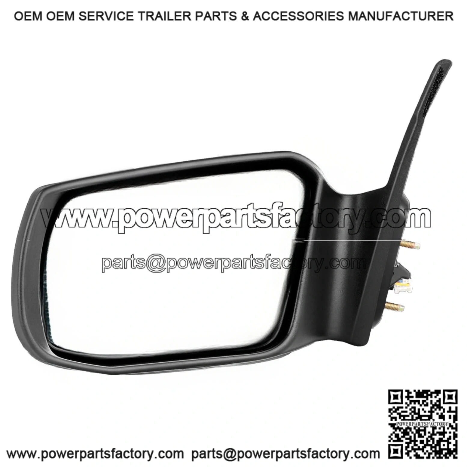 Driver Side Door Mirror Fit for Nissan 2007-2011 Altima, Power Controlling, Non-Telescoping, Non-Folding, Exterior Accessories Mirrors