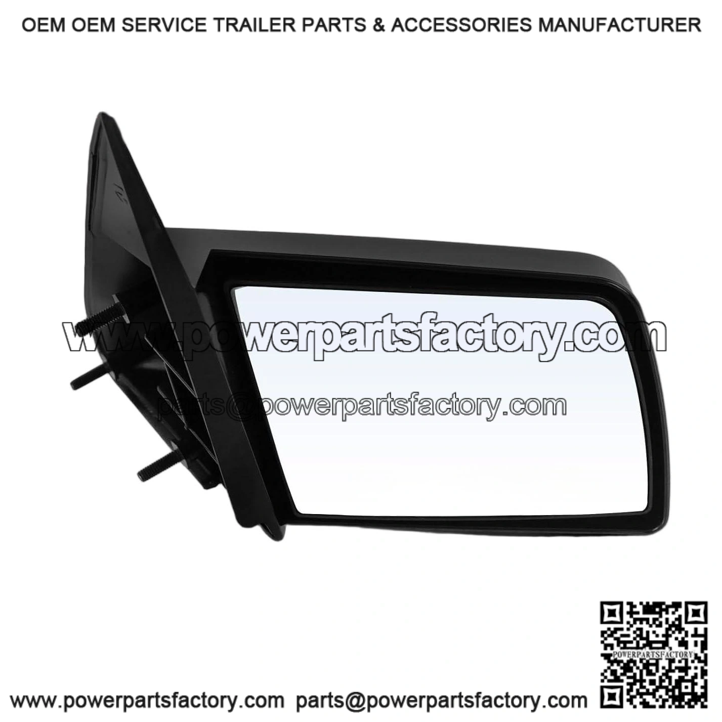 Passenger Side Manual Door Mirror Compatible with Chevrolet Tahoe, C1500/C2500/K1500/K2500 Suburban, Blazer, K1500/K2500/K3500 & GMC Yukon, K1500/K2500 Suburban/K3500 & Cadillac Escalade