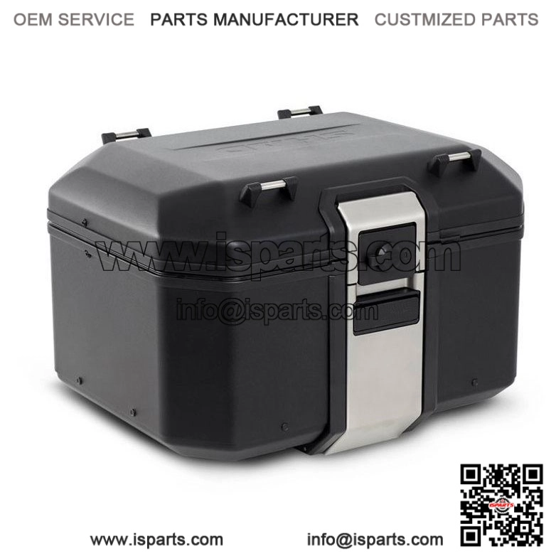 48L Black Top Box with Mounting Kit for QJ Motor SRT 550 (2022-2024) - Storage Solution
