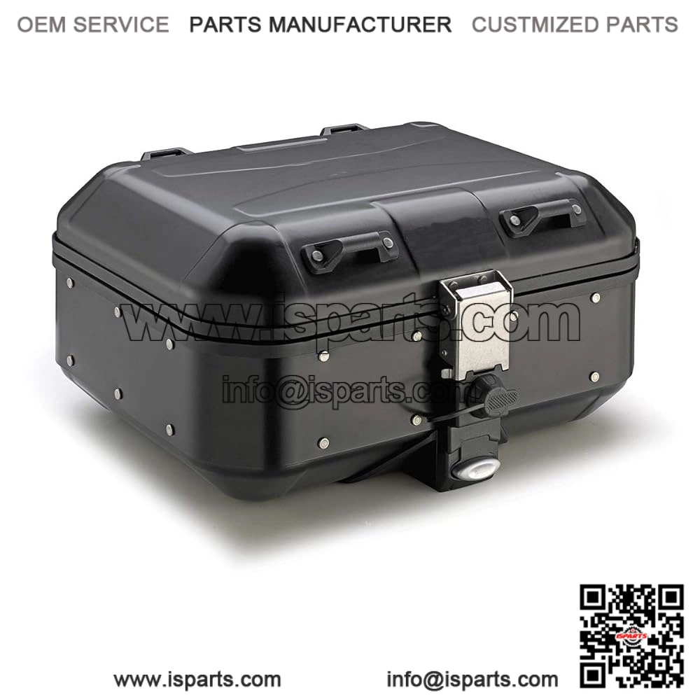 Black 30L Motorcycle Panniers for QJ MOTOR SRT 600 SX (2024) - Compact Side Cases
