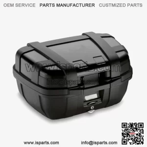 Black 52L Motorcycle Panniers for QJ MOTOR SRT 600 SX (2024) - Side Luggage Cases