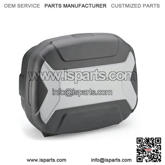 Grey 35L Motorcycle Panniers for QJ MOTOR SRT 600 SX (2024) - Side Cases