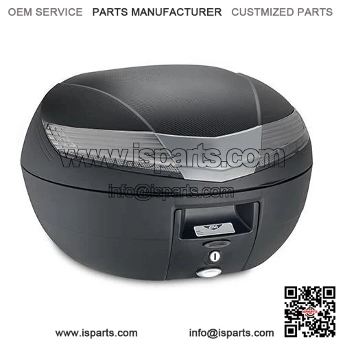 Black Tech 40L Motorcycle Panniers for QJ MOTOR SRT 600 SX (2024) - Side Luggage Cases