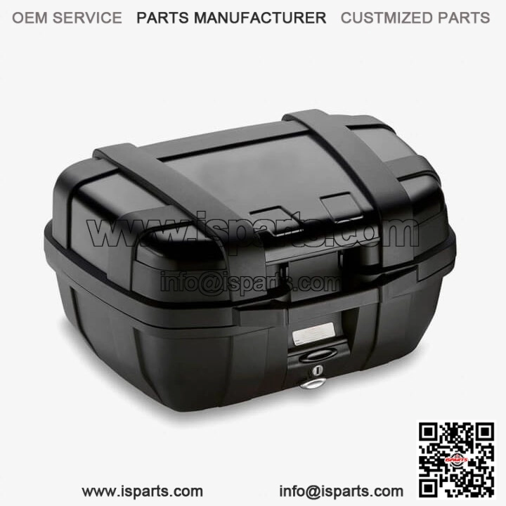 Black Aluminium 52L Case for QJ MOTOR SRT 600 SX (2024) - Motorcycle Storage