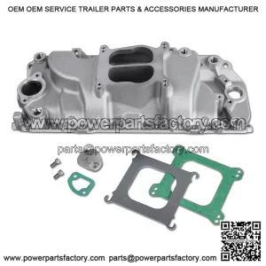 2161 53001 Intake Manifold ?C Aluminum Dual Plane Compatible with Chevy Big Block BBC 1965-2000 396 402 427 454 V8 Engine