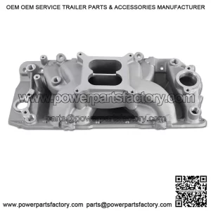 7561 53026 Air Gap Intake Manifold ?C Aluminum Dual Plane Compatible with Chevy Big Block BBC 1966-2000 396 402 427 454 6.5L 6.6L 7.0L 7.4L V8 Engine