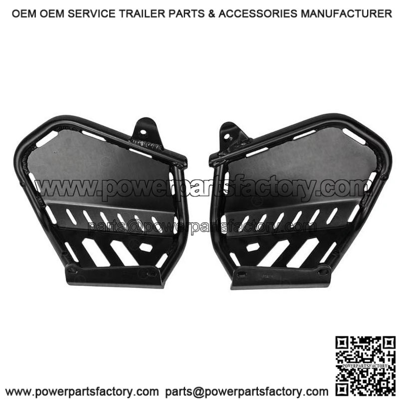 Black Aluminum Heel Guards for 2006-2026 Yamaha RAPTOR 700 700R YFM700