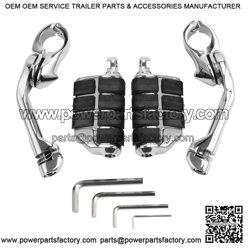 Engine Guard Mounts Clamps & Highway Foot Pegs ?C 1 1/4" for Harley - Image 2