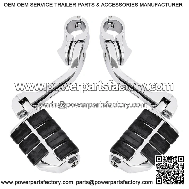 Engine Guard Mounts Clamps & Highway Foot Pegs ?C 1 1/4" for Harley - Image 3