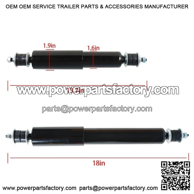 Front and Rear Shock Absorbers 70928-G01 for EZGO TXT 1994+ Gas/Electric Golf Cart - Image 2