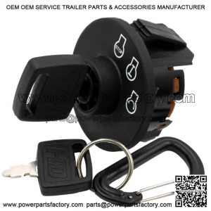 With 2 Keys, Starter Ignition Switch for Toro 117-2222 Grandstand