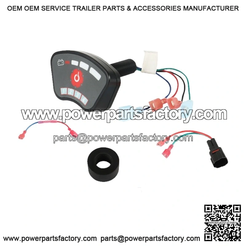 Keyless Ignition Switch with Digital Battery for EZGO Club Car Golf Cart ?C 36V to 48V