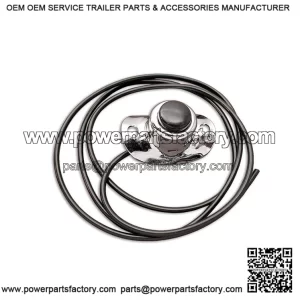 Chrome Handlebar Button Switch for Horn & Starter ?C 1" Bar OEM 71800-26TA