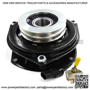 AM104238 Billet Pulley Electric PTO Clutch & AM39489 PTO Switch Set