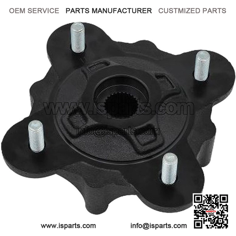 Front and Rear Wheel Hub Set for Polaris RZR 900 and General (2019-2022) UTV
