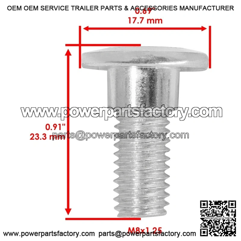 Kawasaki KX250 1994 1995-1998 Kick Start Starter Lever Pedal Stud Bolt - Image 2