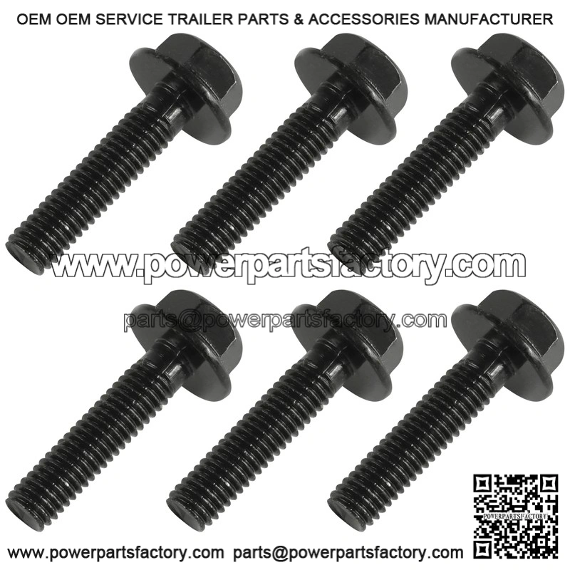Yamaha 95817-06025-00 91001-06025-00 95812-06025-00 Flanged Head Bolt - Image 3