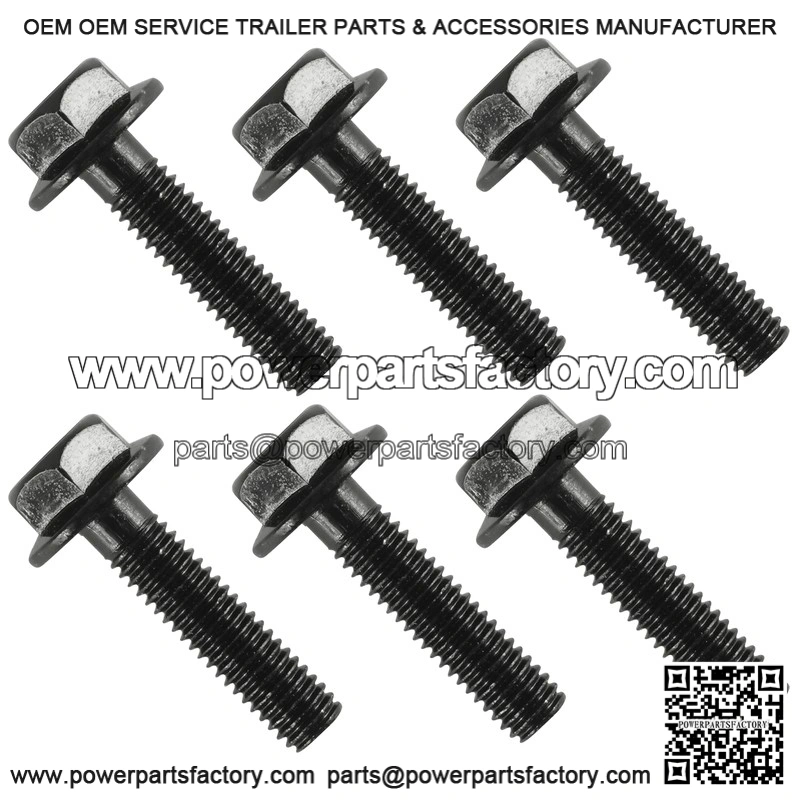 Yamaha 95817-06025-00 91001-06025-00 95812-06025-00 Flanged Head Bolt - Image 4