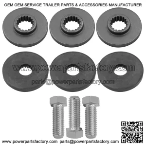 Simplicity 7114 7116 7117 7119 7790 912 914 42" 48" Deck Blade Bolt & Washer
