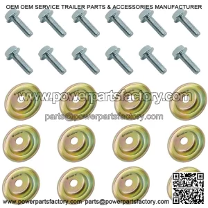 Polaris RZR XP 900 EFI 2011-2012 / M6 X 1.0 Skid Plate Screw Bolt w/ Washer