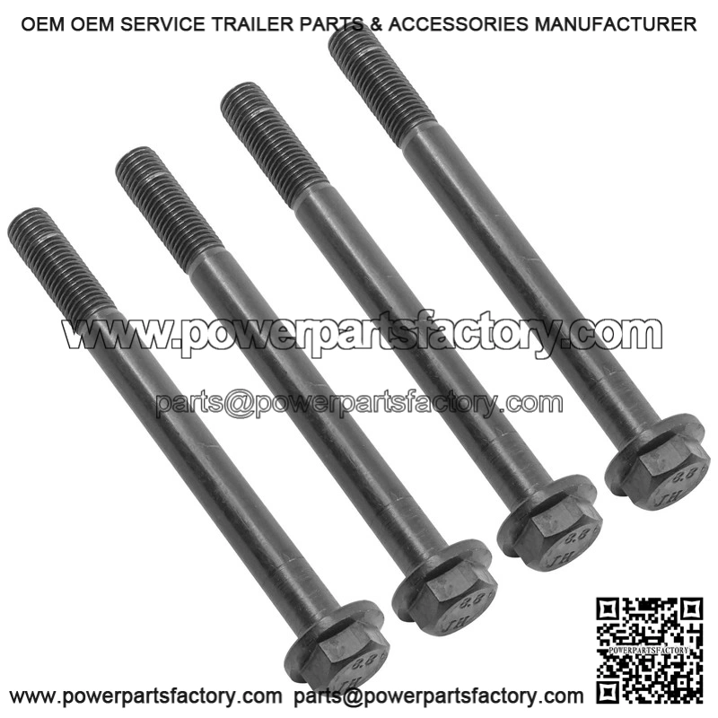 Polaris 7518566 7519365 M10-1.25 x 122 mm Hex Flange Bolts Screw - Image 3