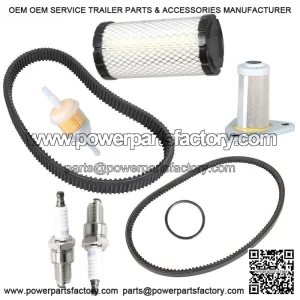 Tune Up Kit with Drive/Starter Timing Belt for EZGO TXT 1996+ 295/350cc Golf Cart