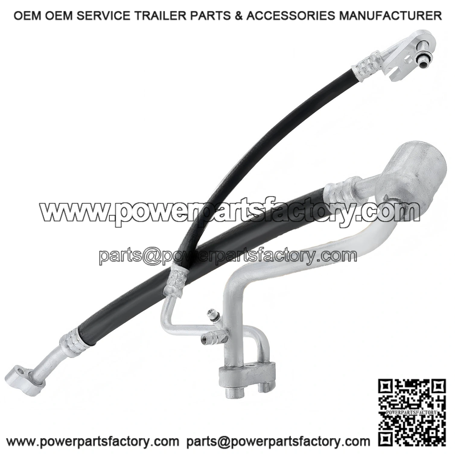 A/C Suction & Discharge Line Hose Assembly for Chevrolet Traverse 2013-2017, GMC Acadia 2013-2016 & Acadia Limited 2017, Buick Enclave 2013-2017, 3.6L