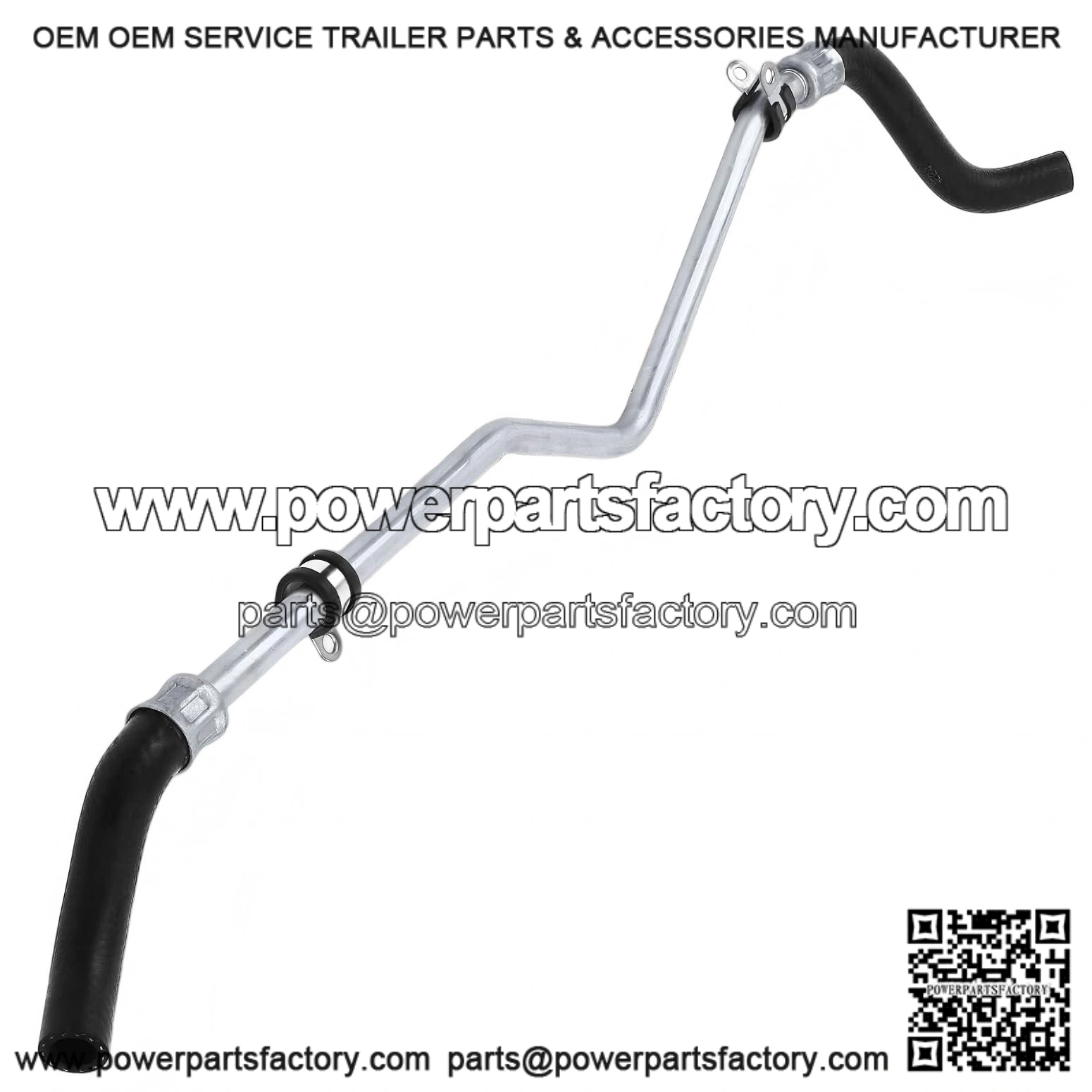 Power Steering Reservoir/Suction Line Hose Assembly for Volkswagen Jetta 2011-2013, Passat 2012-2014, Beetle 2012-2014, 2.5L, Reservoir to Pump