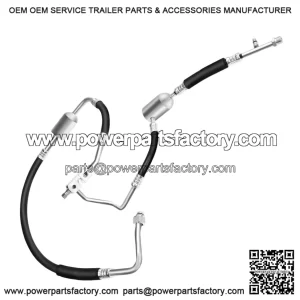 A/C Suction & Discharge Line Hose Assembly for Ford F-150, F-250, F-350, Bronco, 1989-1993, OHV