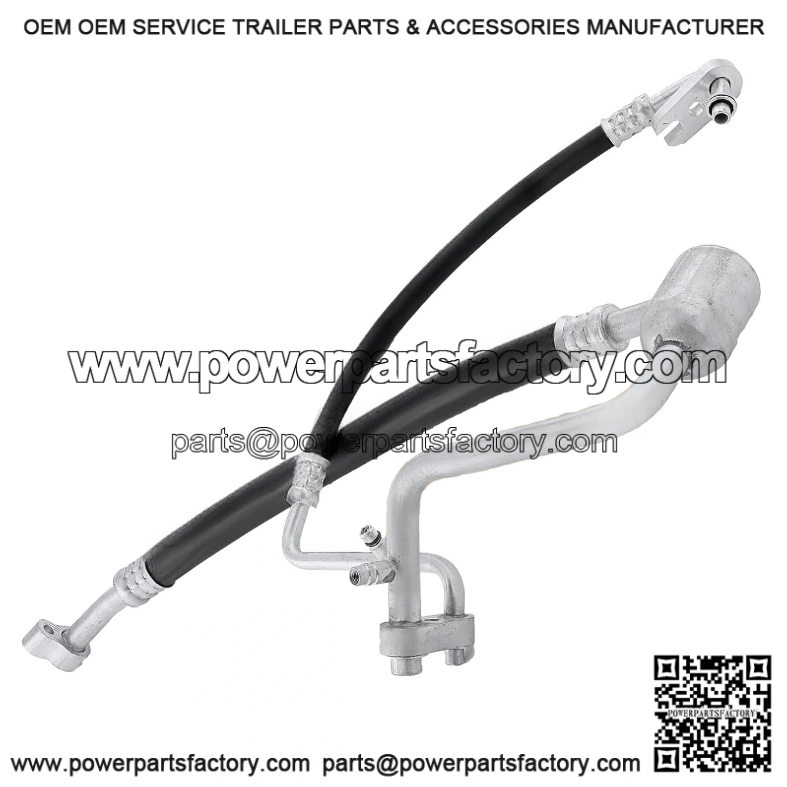 A/C Suction Hose & Discharge Line Hose Assembly for Chevrolet Traverse 2013-2017 & GMC Acadia 2013-2016, Acadia Limited 2017 & Buick Enclave 2013-2017, 3.6L
