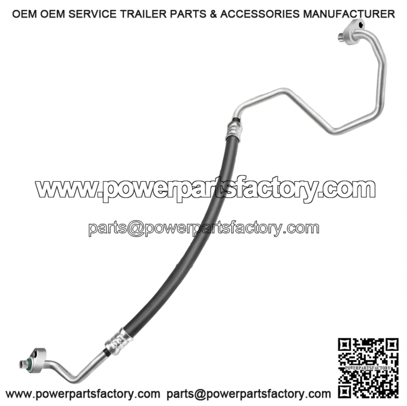A/C Discharge Line Hose Assembly for Toyota Tacoma 2005-2015, 4.0L, Compressor to Condenser
