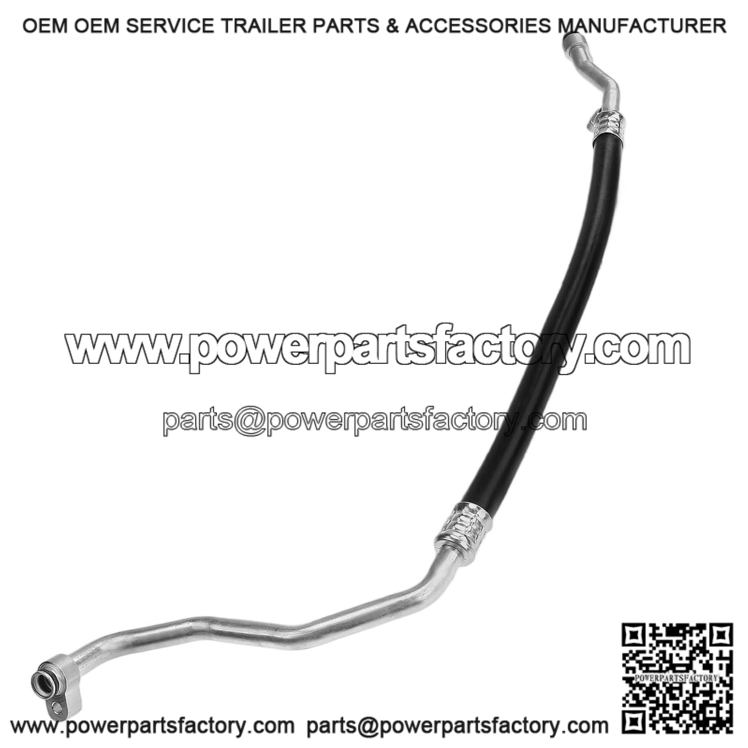 A/C Suction Hose Assembly for Honda Accord 2013-2017, 2.4L, Compressor to Evap