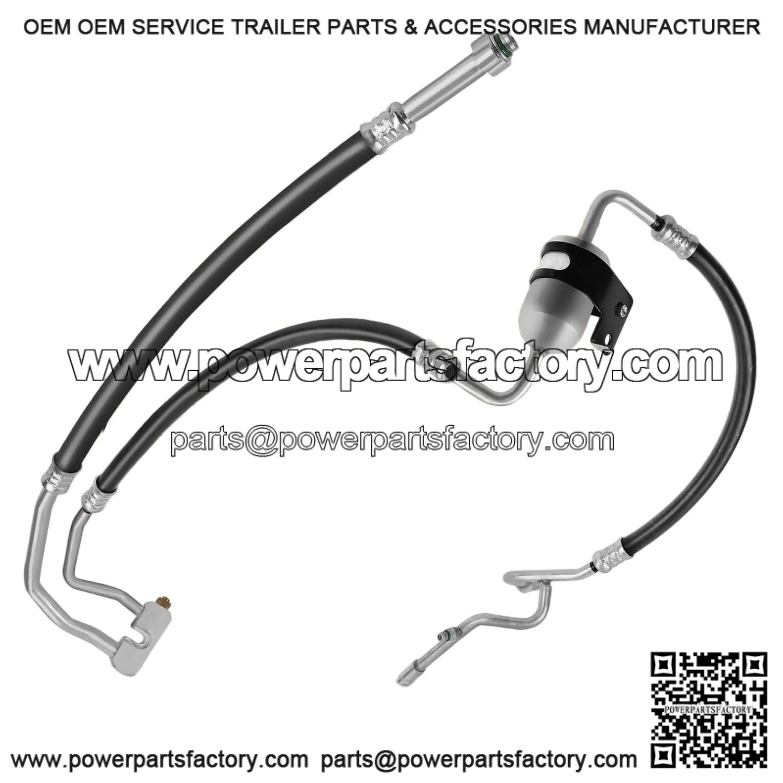 A/C Suction Hose & Discharge Line Hose Assembly for Ford F-150 1999-2003, F-150 Heritage 2004, V6 4.2L, Petrol