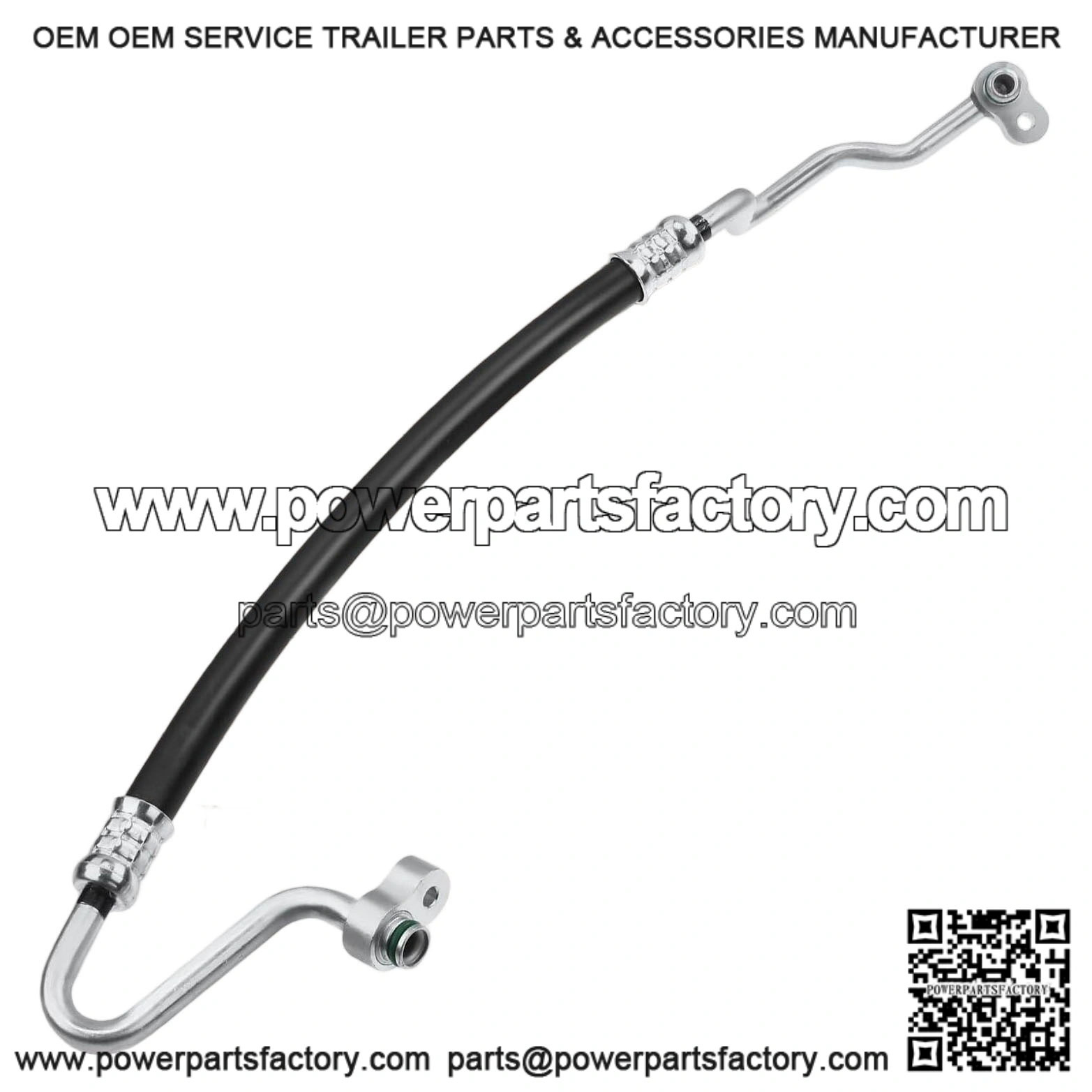 A/C Discharge Line Hose Assembly for Honda Odyssey 2011-2017, 3.5L, Compressor to Condenser