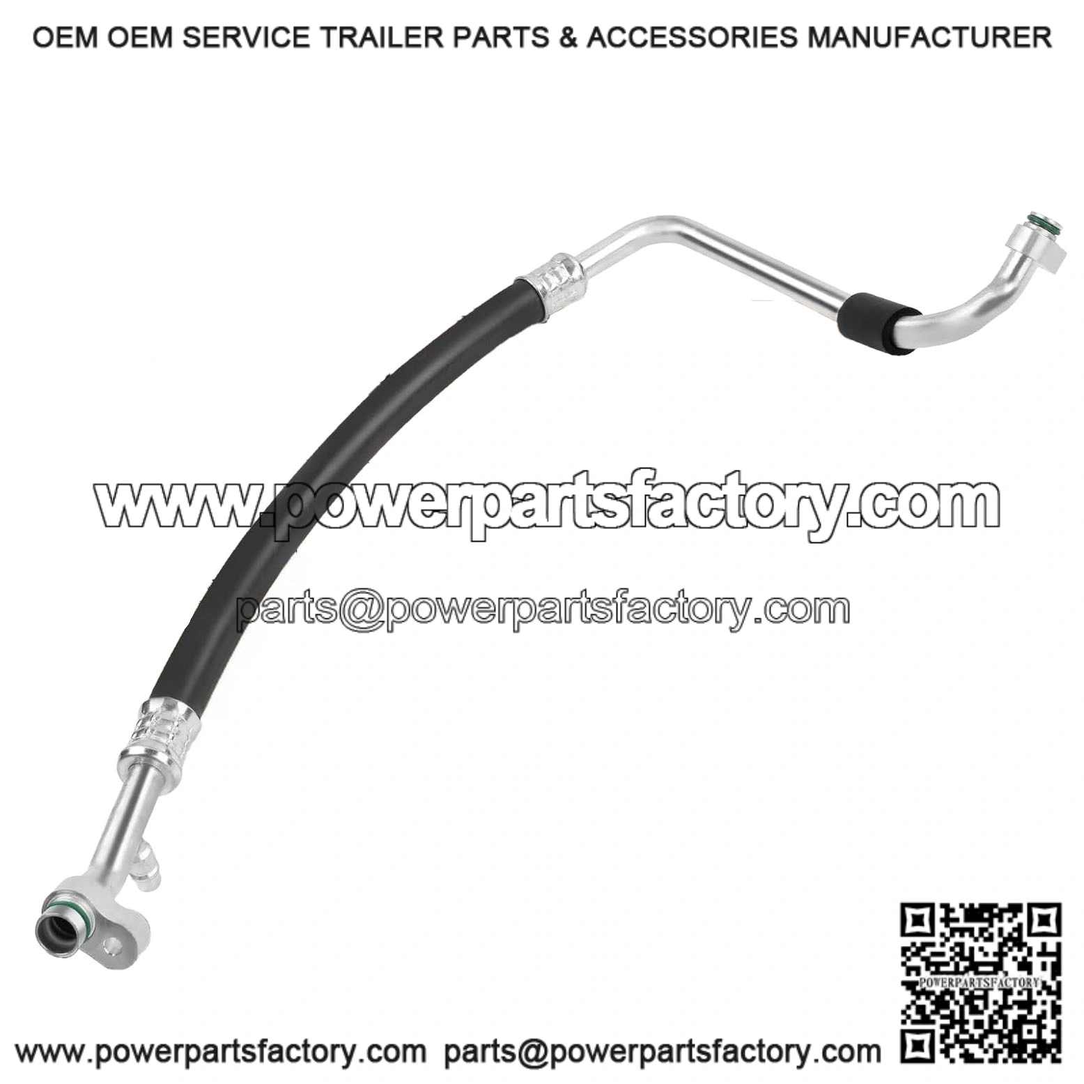 A/C Suction Hose Assembly for Honda Odyssey 2011-2017, 3.5L, Compressor to Evap
