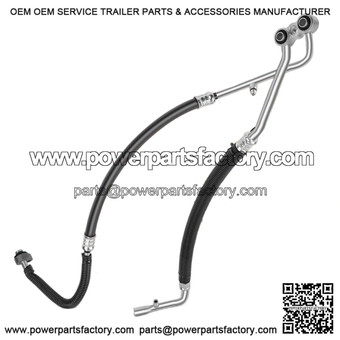 A/C Suction Hose & Discharge Line Hose Assembly for Dodge Ram 2500/Ram 3500 2003-2005, Ram 4000 2005, 5.9L, OHV, Diesel