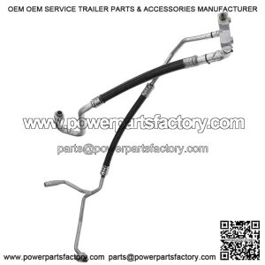 A/C Suction Hose & Discharge Line Hose Assembly for Ford F-250 Super Duty/F-350 Super Duty/F-450 Super Duty/F-550 Super Duty 2003-2007, Excursion 2003-2005, V8 6.0L, Diesel