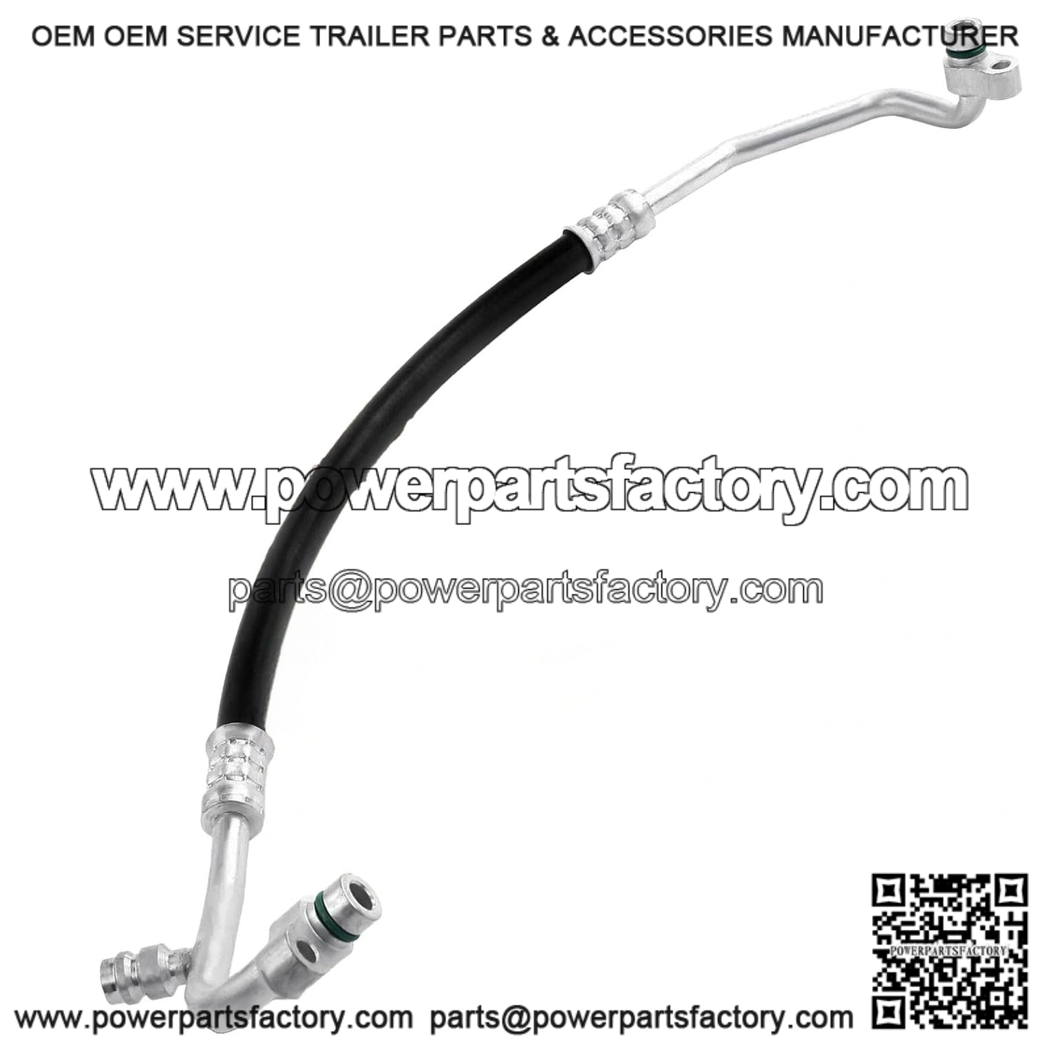 A/C Discharge Line Hose Assembly for Subaru Impreza 2012-2016, Crosstrek 2016-2017, XV Crosstrek 2013-2015, 2.0L, Compressor to Condenser