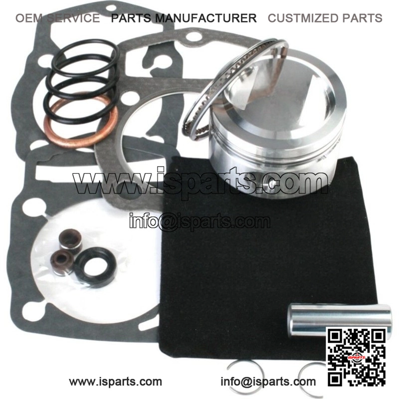 Standard Size Piston Kit for Honda ATC185, ATC200, ATC200X, TRX200 (65mm, 10.25:1)